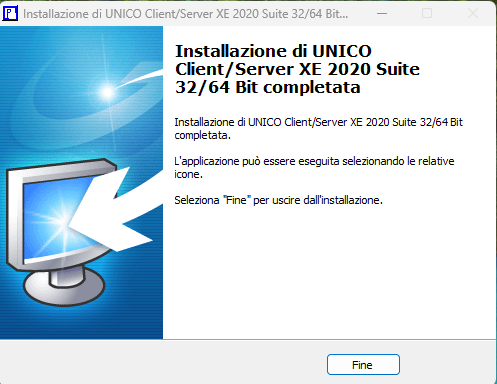 Primo avvio del software